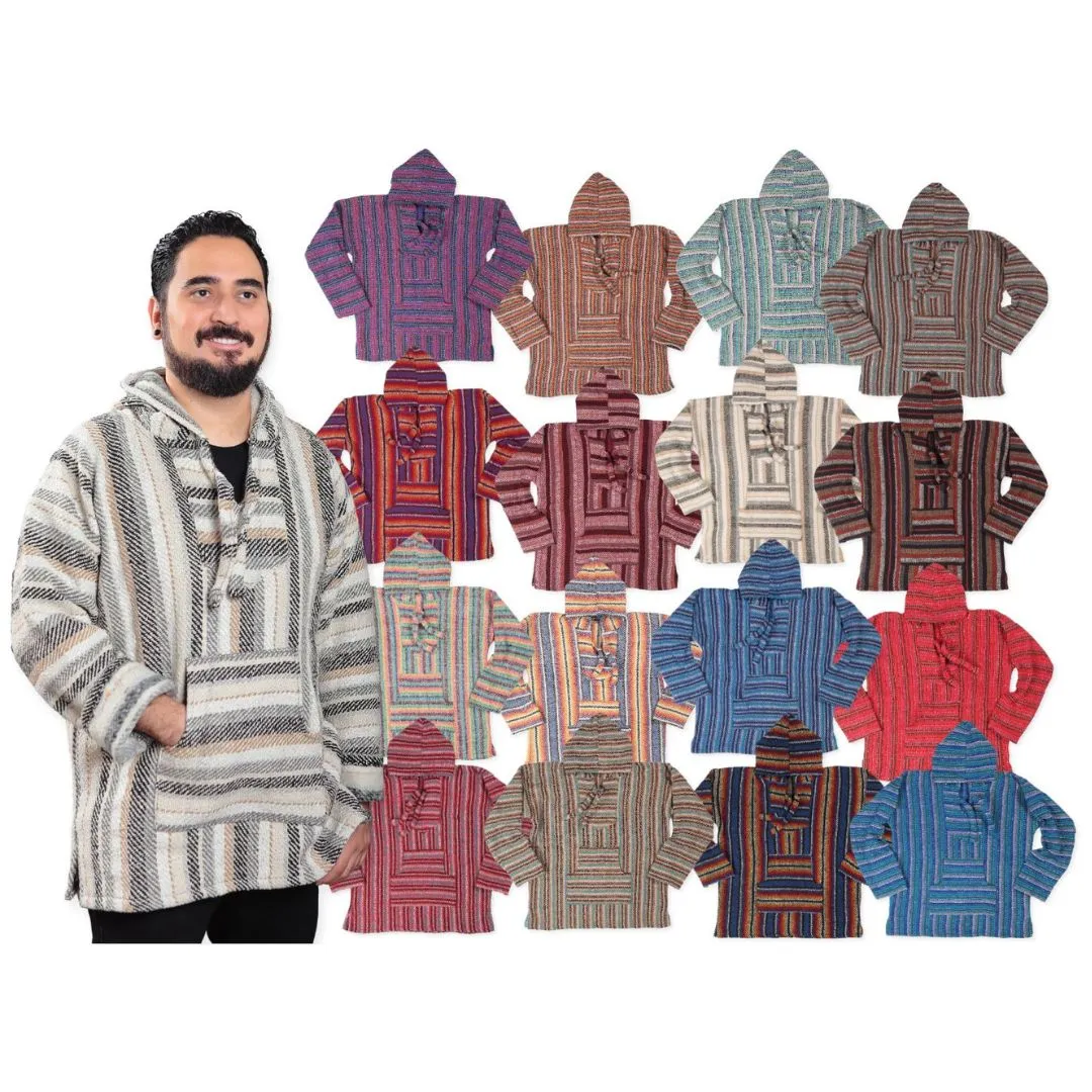 12 Assorted Premium Grade Baja Pullovers, Only $11.50 ea.!