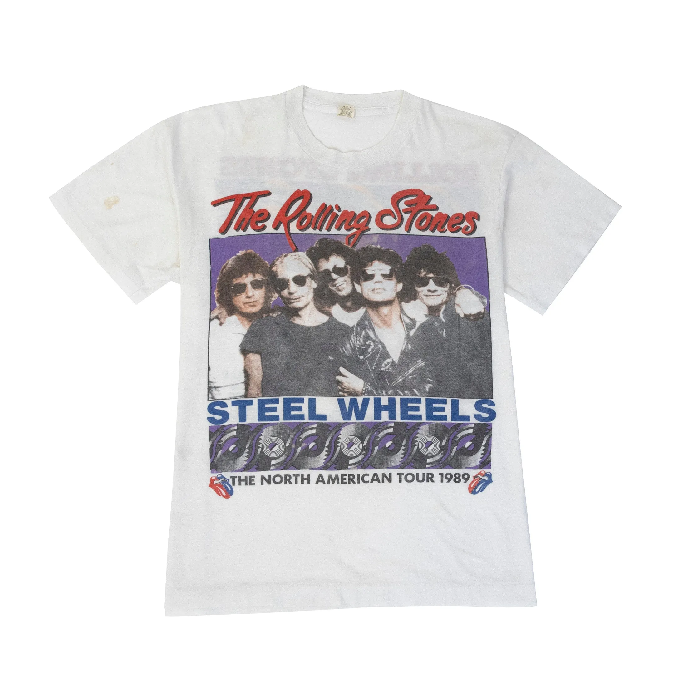 1989 Rolling Stones 'Steel Wheels' Vintage Tee