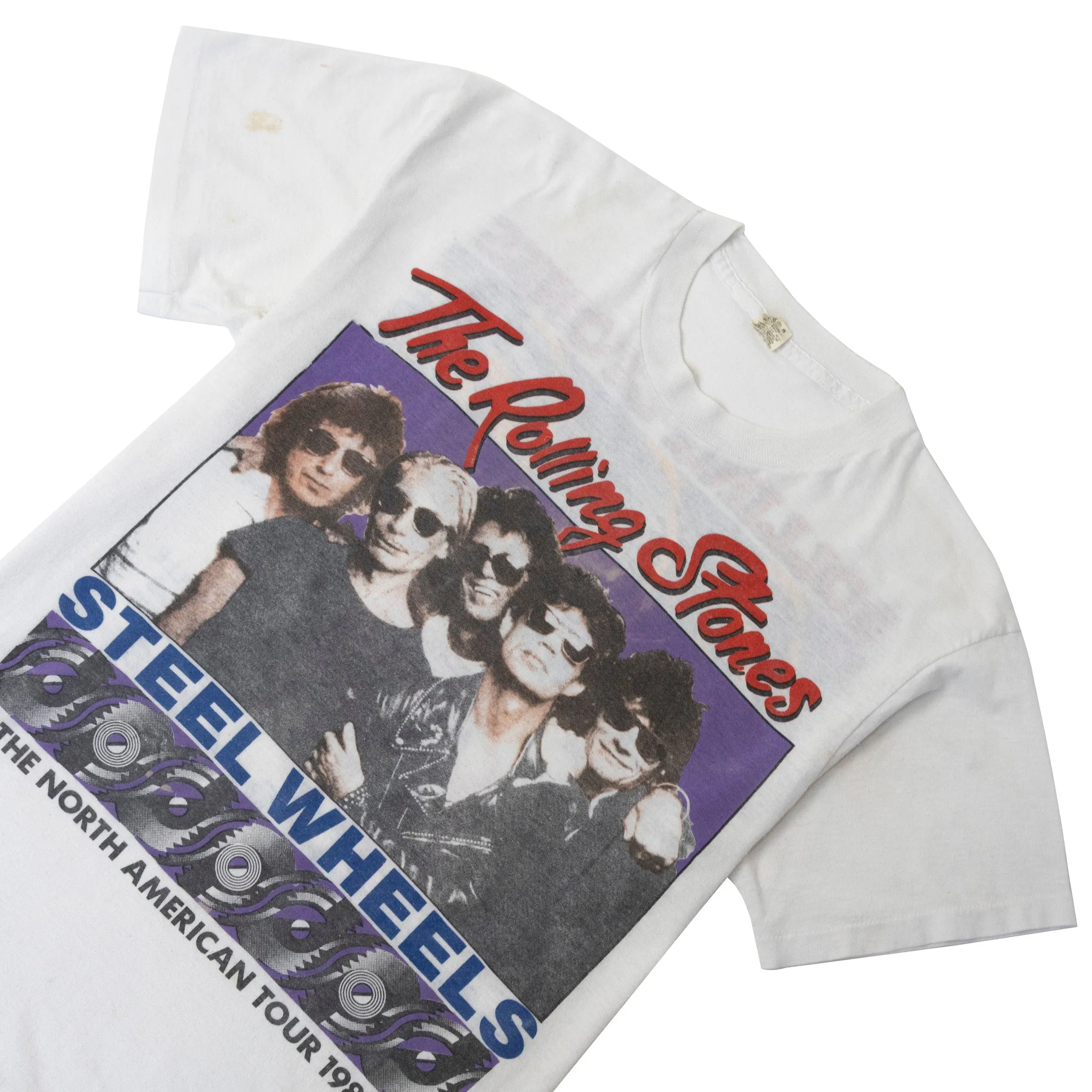 1989 Rolling Stones 'Steel Wheels' Vintage Tee