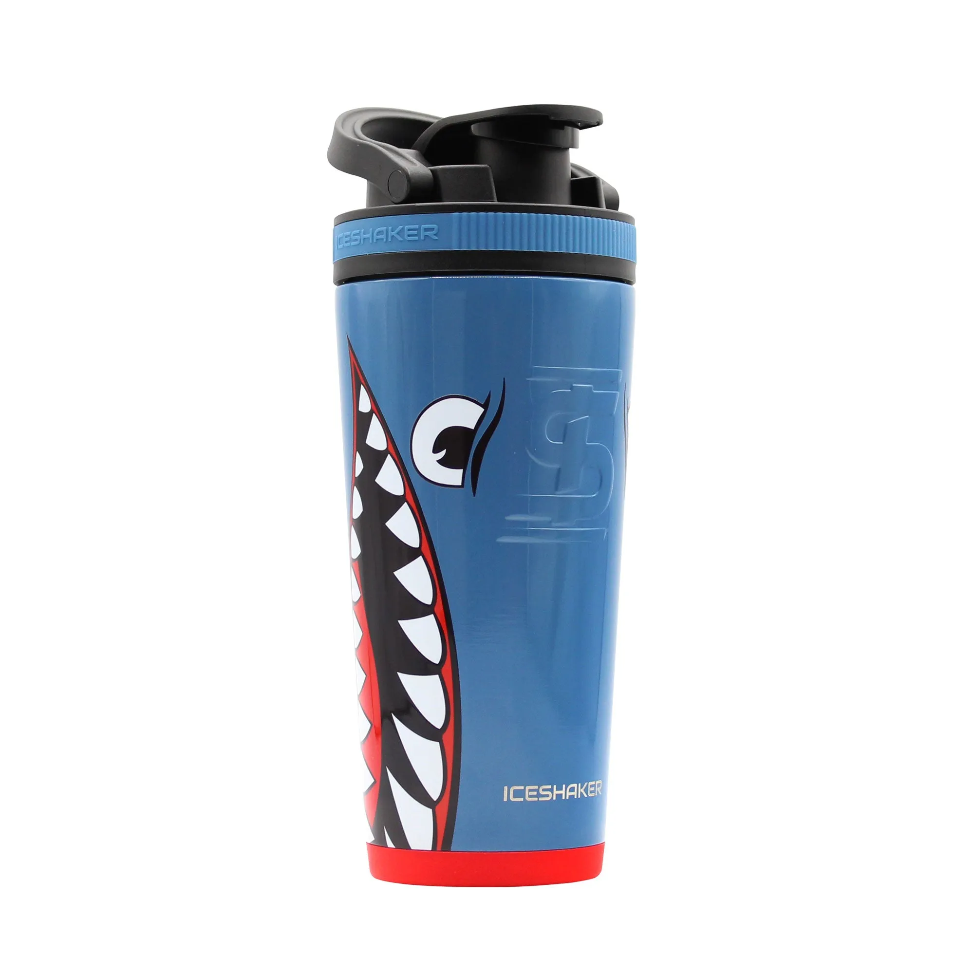 26oz Ice Shaker - Blue Bomber