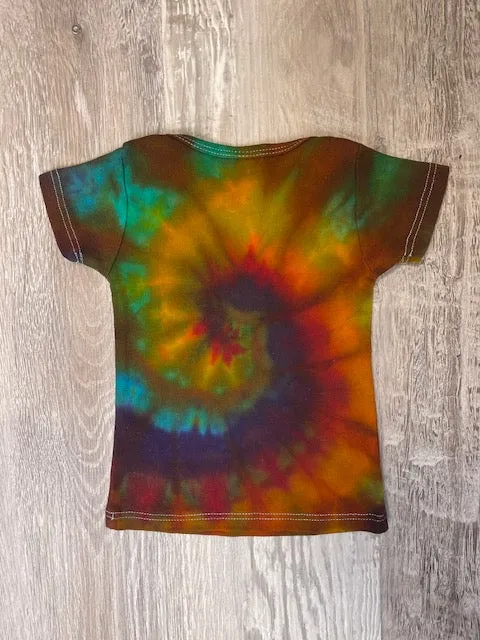 3-6 Month Sunshine Tiedye ORGANIC Baby T-Shirt #3