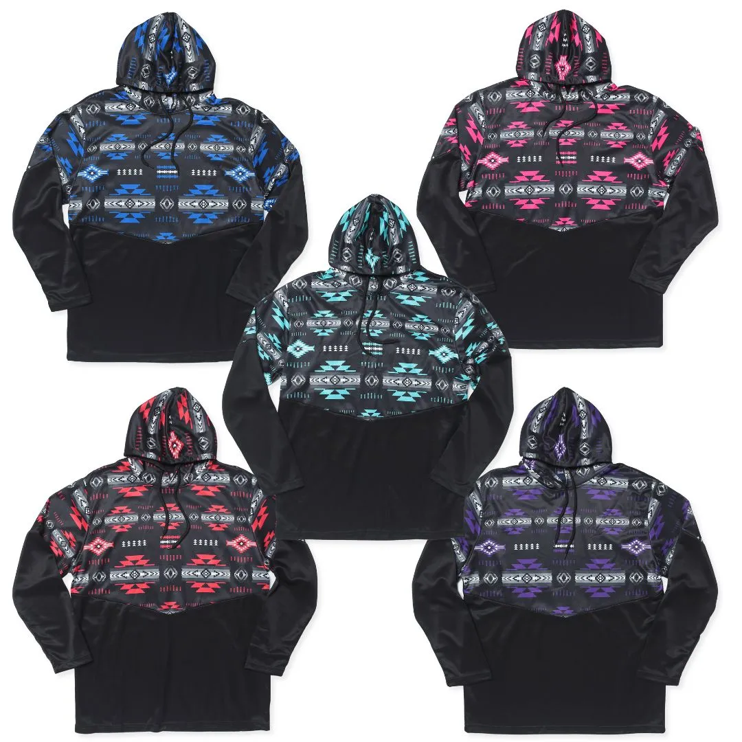 6 Pack Traditional Southwest Hoodie Pullovers! Only $17.75 ea.!