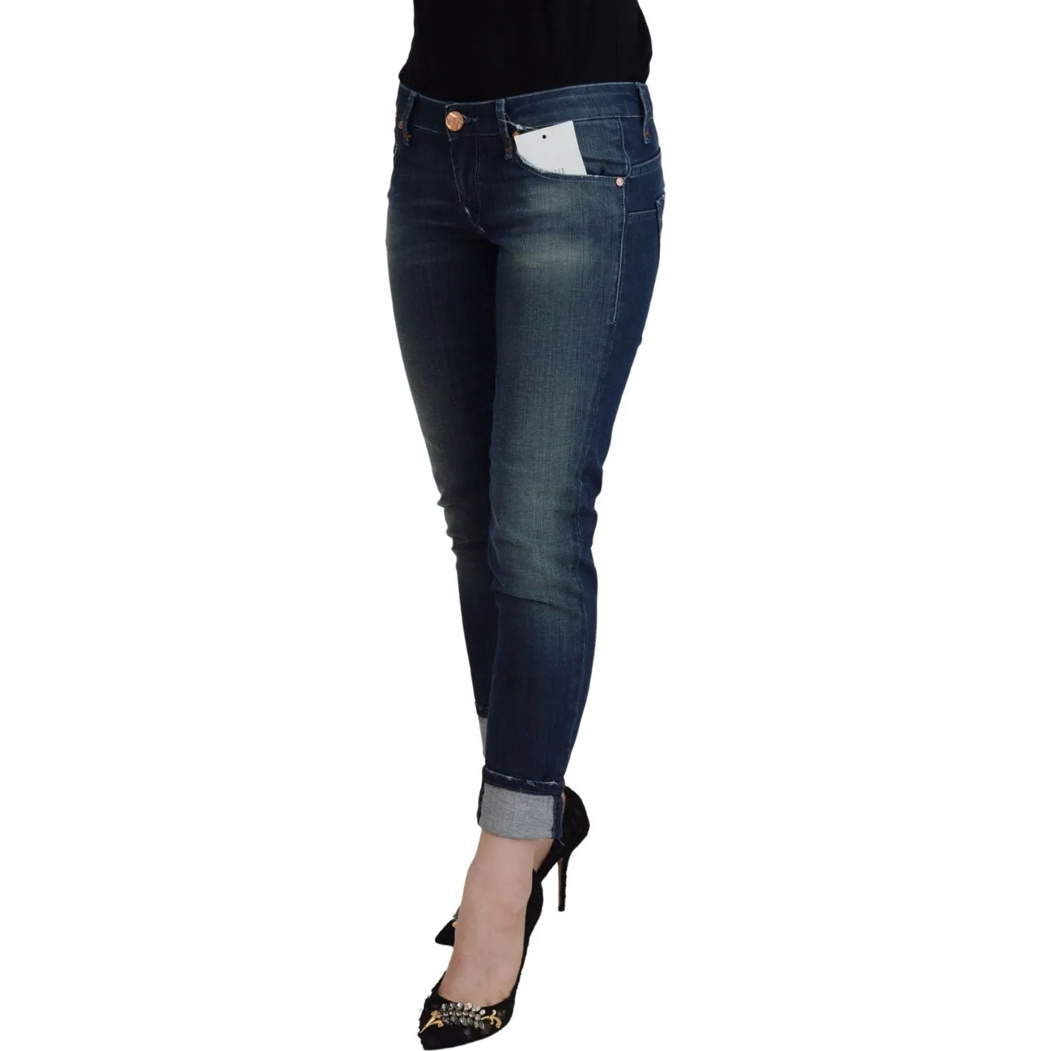 Acht Chic Low Waist Slim Fit Jeans