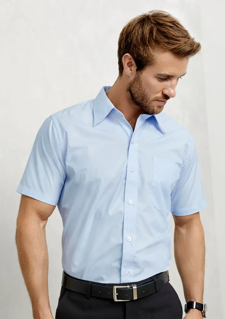 Ambassador Mens Short Sleeved Dress Shirt