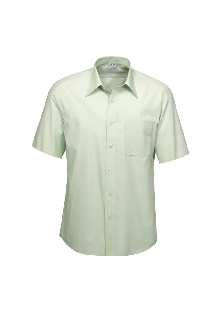 Ambassador Mens Short Sleeved Dress Shirt