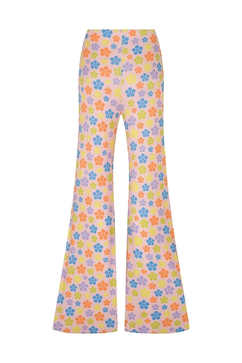 ANEMONE COLORFUL FLOWY PANTS