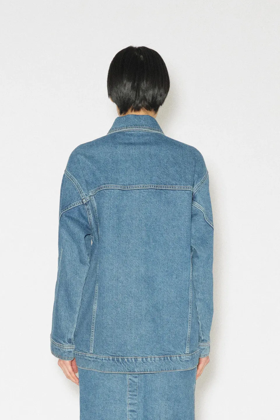 Arizona Oversize Denim Jacket - Long Beach