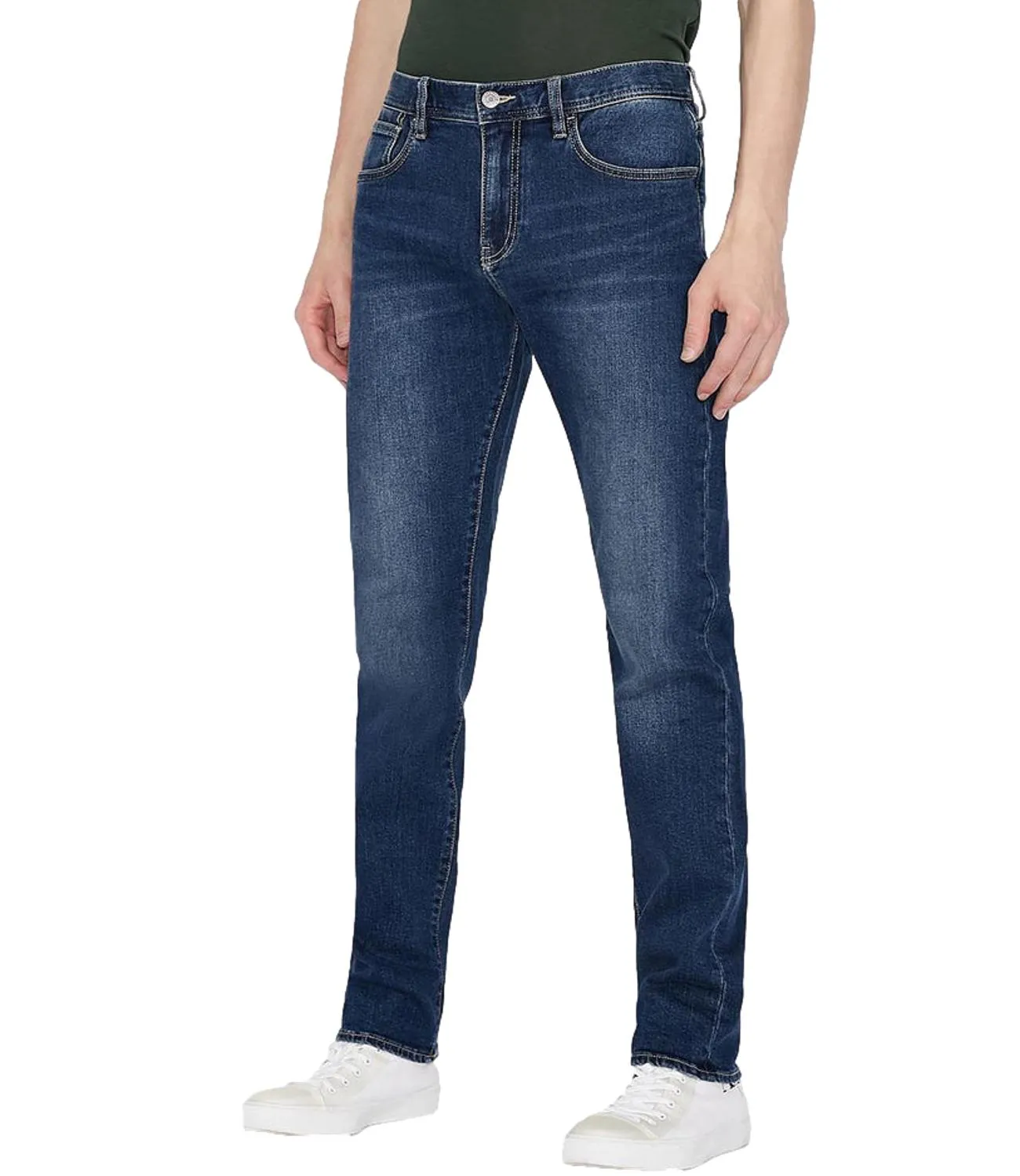 ARMANI EXCHANGE Jeans denim scuro J13 slim L.32