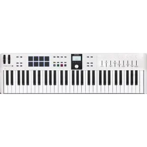 Arturia Keylab Essential 61 MK3 in Alpine White - Optimized E-commerce Product Title