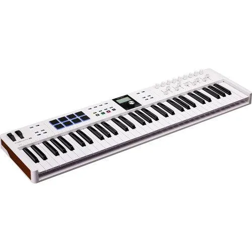 Arturia Keylab Essential 61 MK3 in Alpine White - Optimized E-commerce Product Title