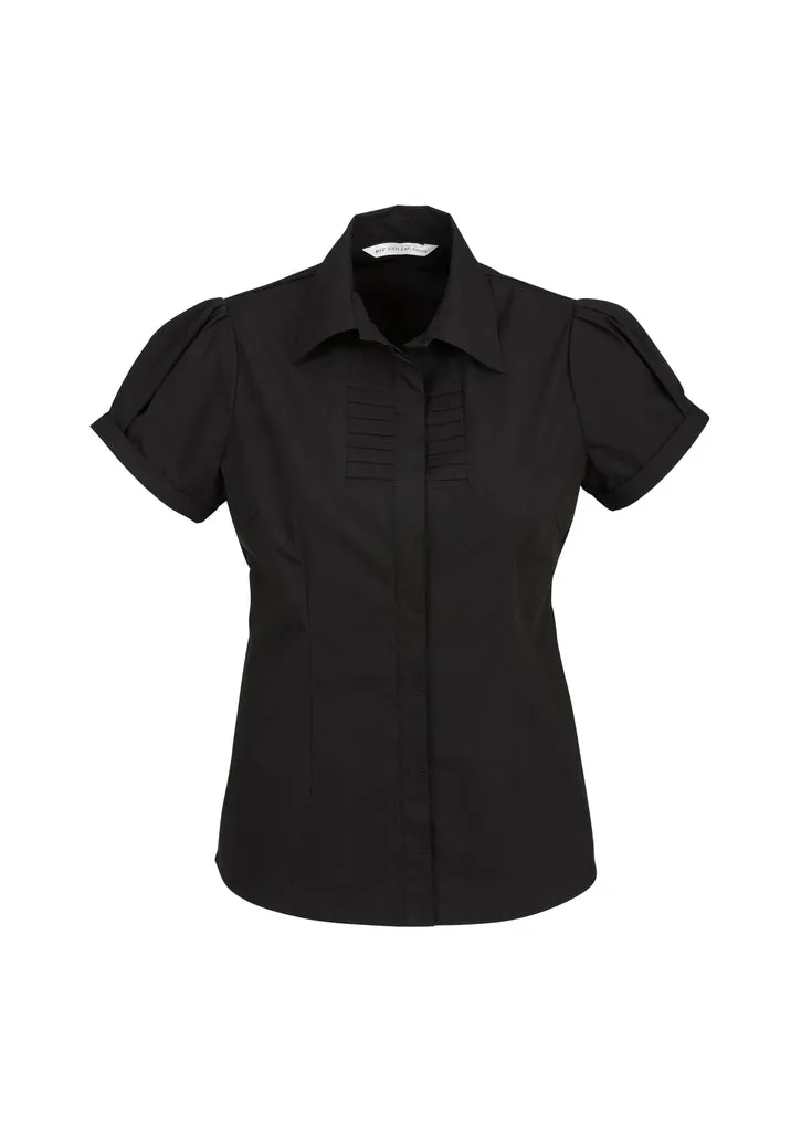 Berlin Womens Short Sleeved Dress Shirt