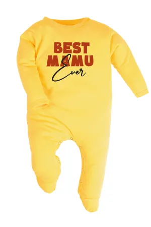 Best Mamu Ever Baby Romper | Onesies