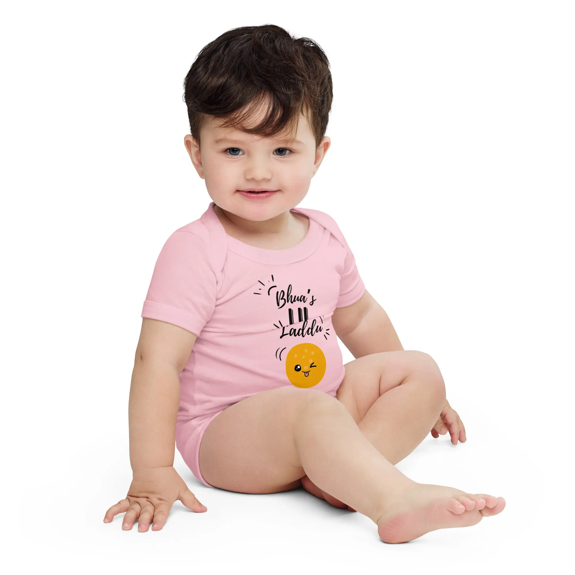 Bhua Little Laddu Baby Onesies