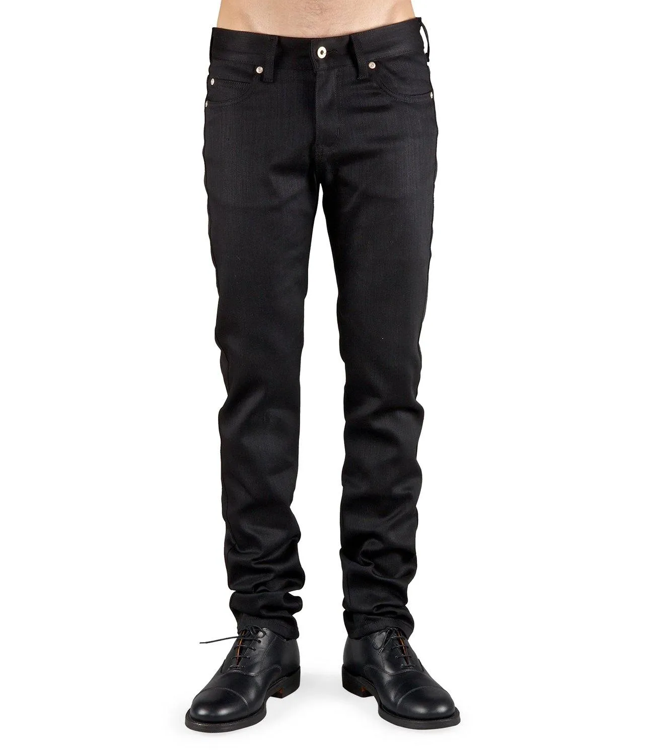 Black Power Stretch Selvedge Super Skinny Guy