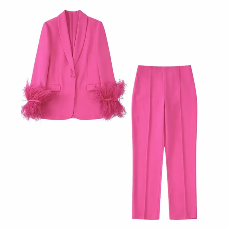 Candy Feather Office Suit