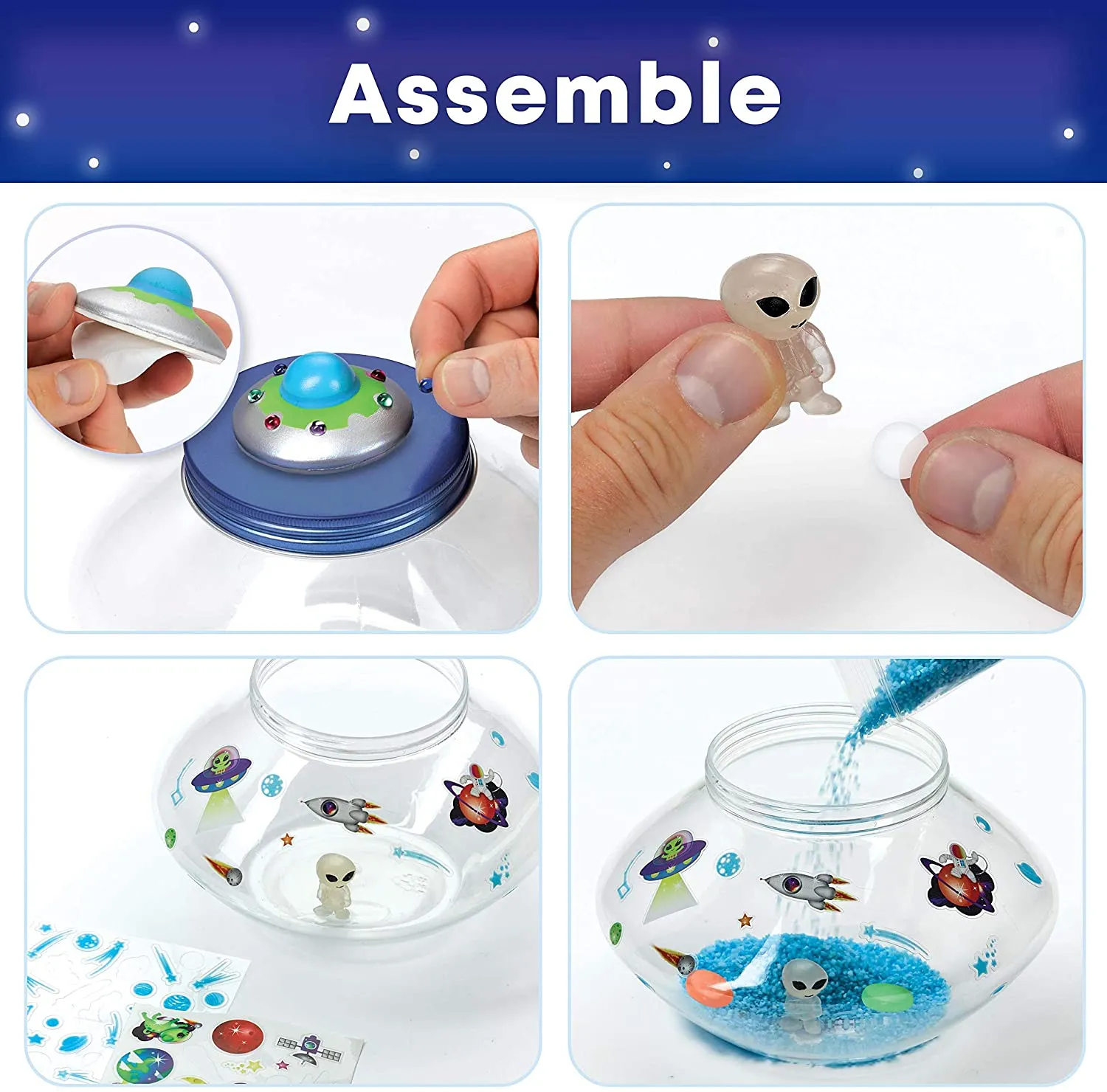 Creativity for Kids 6287 Crystal Space Terrarium