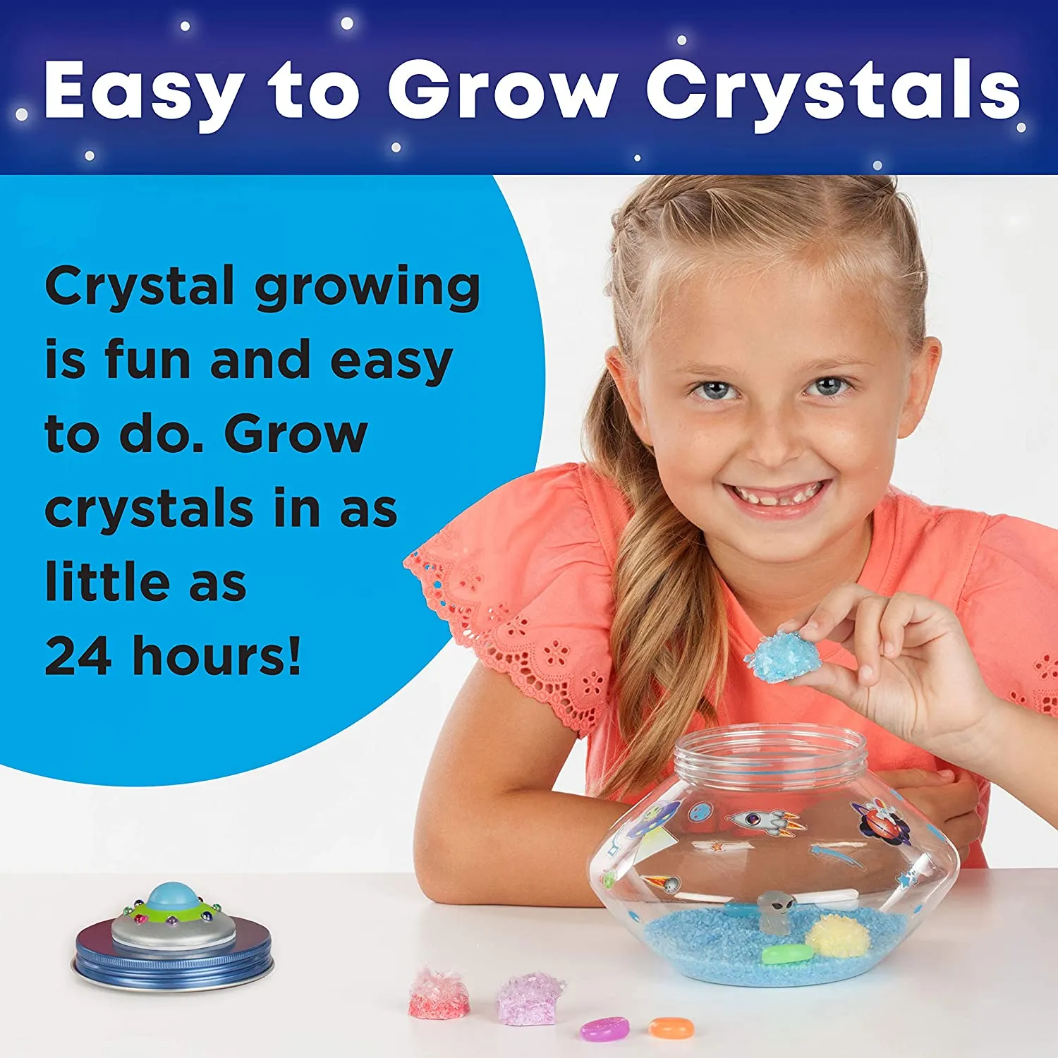 Creativity for Kids 6287 Crystal Space Terrarium