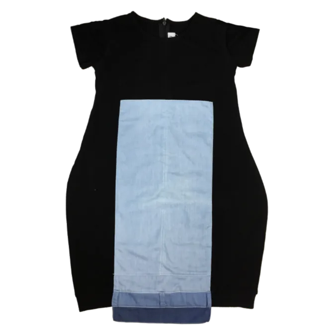 Crew Kids Denim Panel Dress