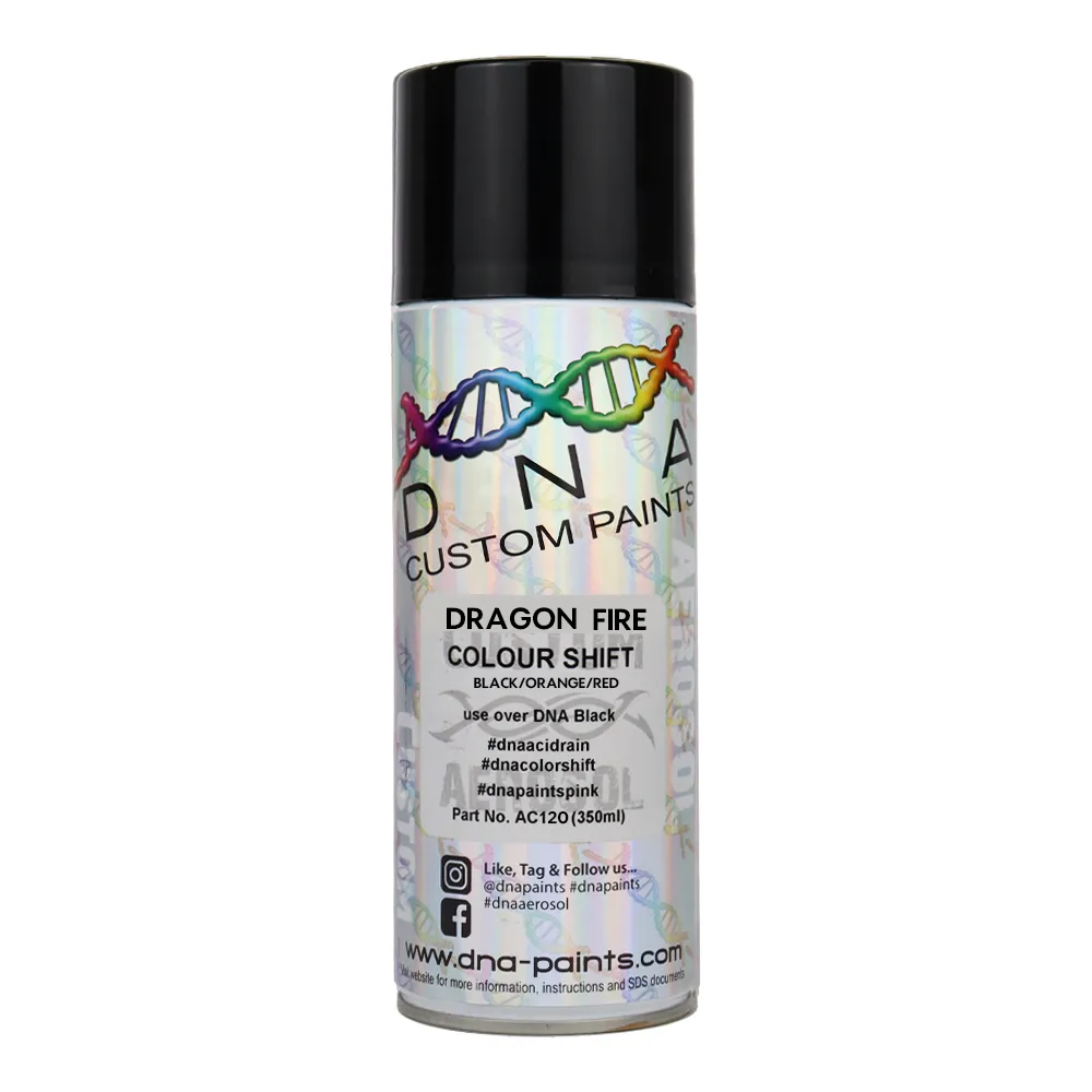 DNA PAINTS Colour Shift Pearl (Black/Purple/Blue/Plum) 350ml Aerosol Realm of Purple