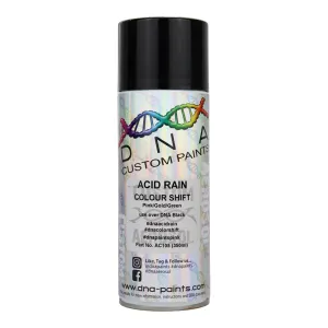 DNA PAINTS Colour Shift Pearl (Pink/Gold/Green) Spray Paint 350ml Aerosol Acid Rain