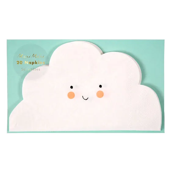 Happy Cloud Napkins