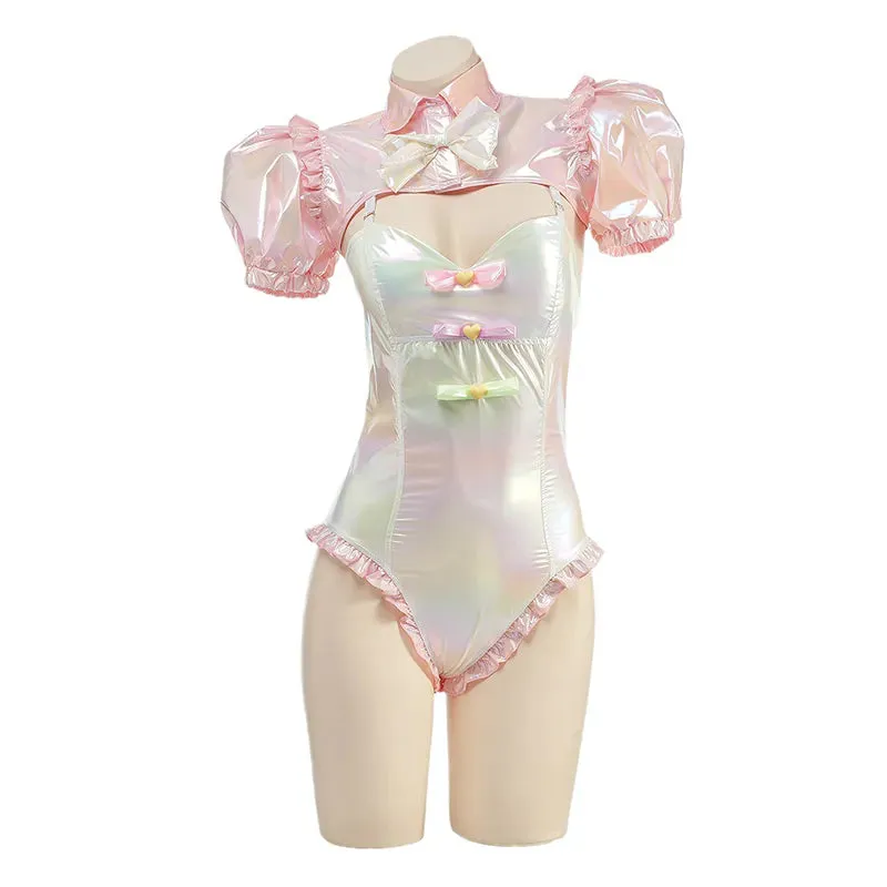 Holographic Overdose Maid Adult Onesie