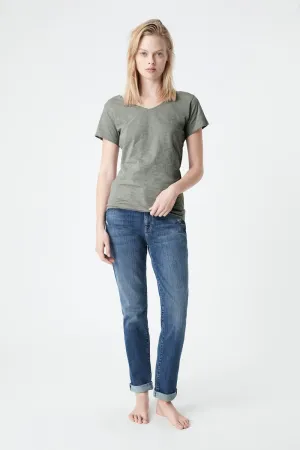 Kathleen Jeans - Mid Organic Blue