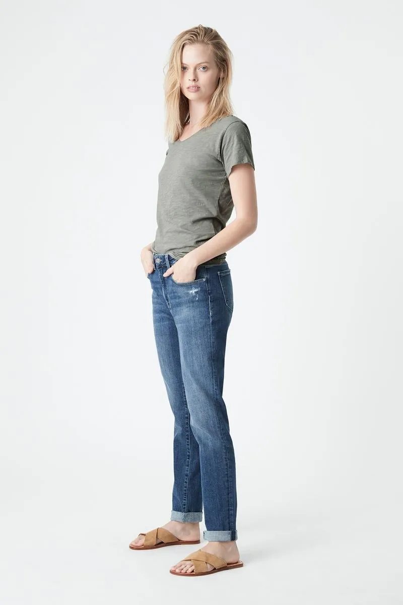 Kathleen Jeans - Mid Organic Blue