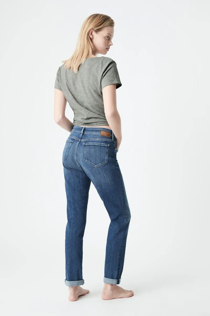 Kathleen Jeans - Mid Organic Blue