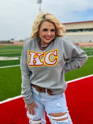 KC Checkered Print Graphic by Texas True Threads