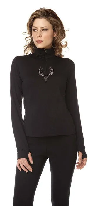 M. Miller Deirdre Technical Base Layer Black