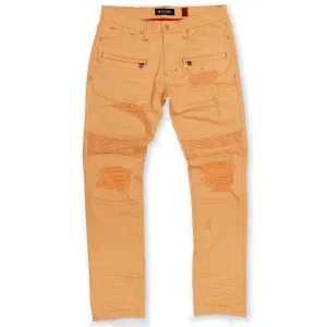 M1960 Shredded Twill Jeans - Peach