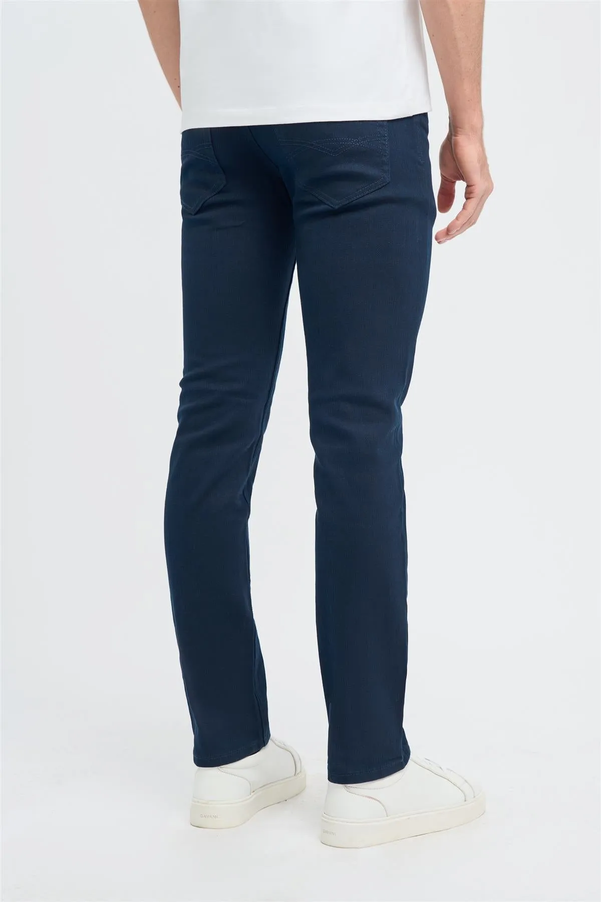 MIlano Navy Stretch Denim Jeans