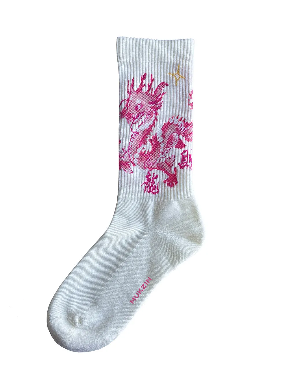 MUKZIN Charming Printed Original Three Pece Set High Quality Socks