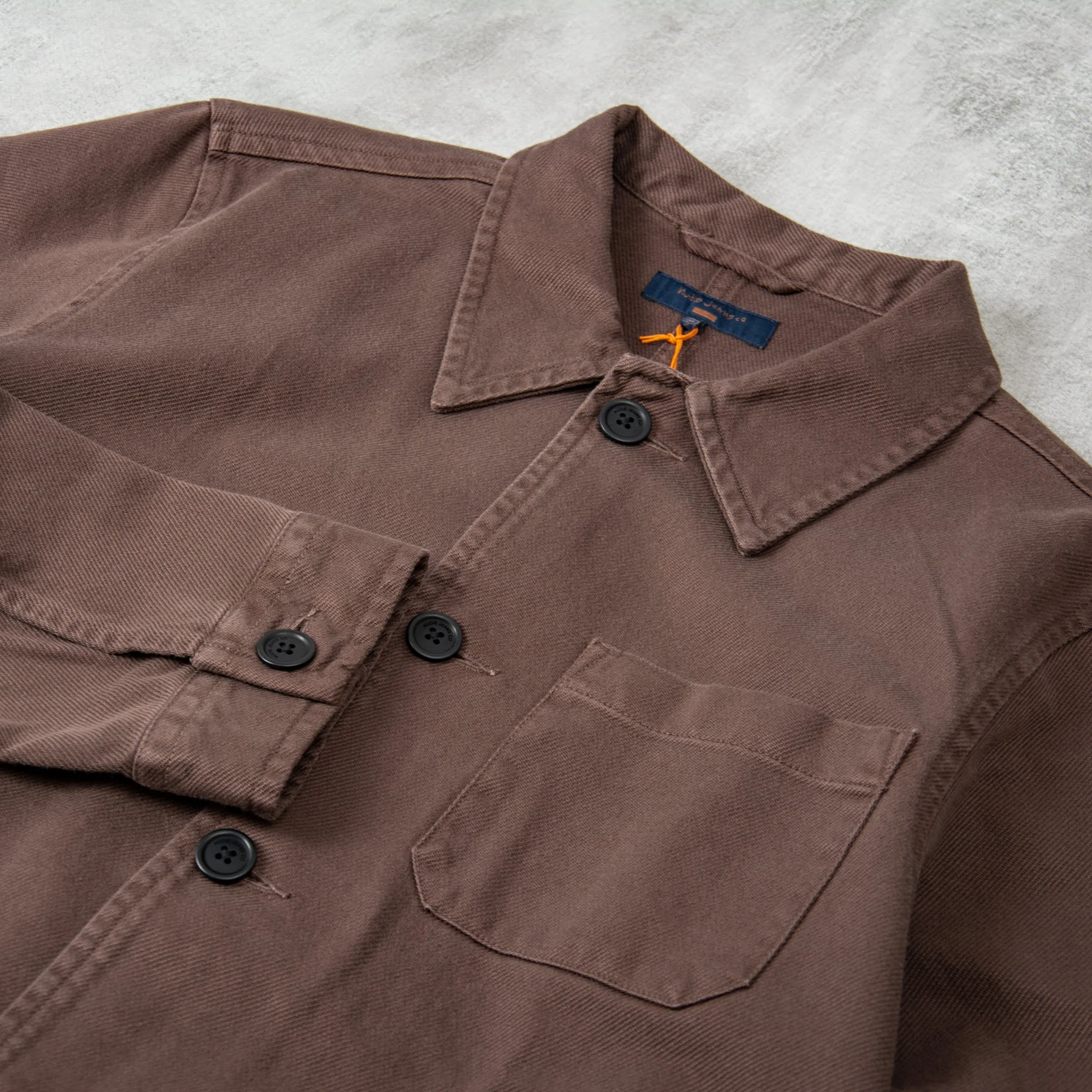 Worker Jacket in Mole Color - Size Medium