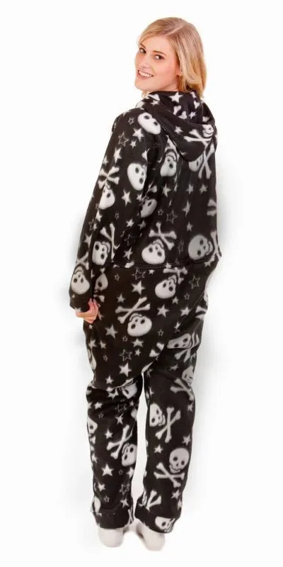 Numb-Skulls Onesie - Detachable Feet