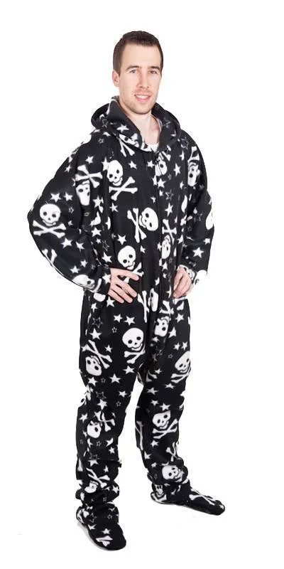 Numb-Skulls Onesie - Detachable Feet