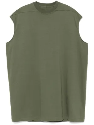 OVERSIZE SLEEVELESS T-SHIRT GRN