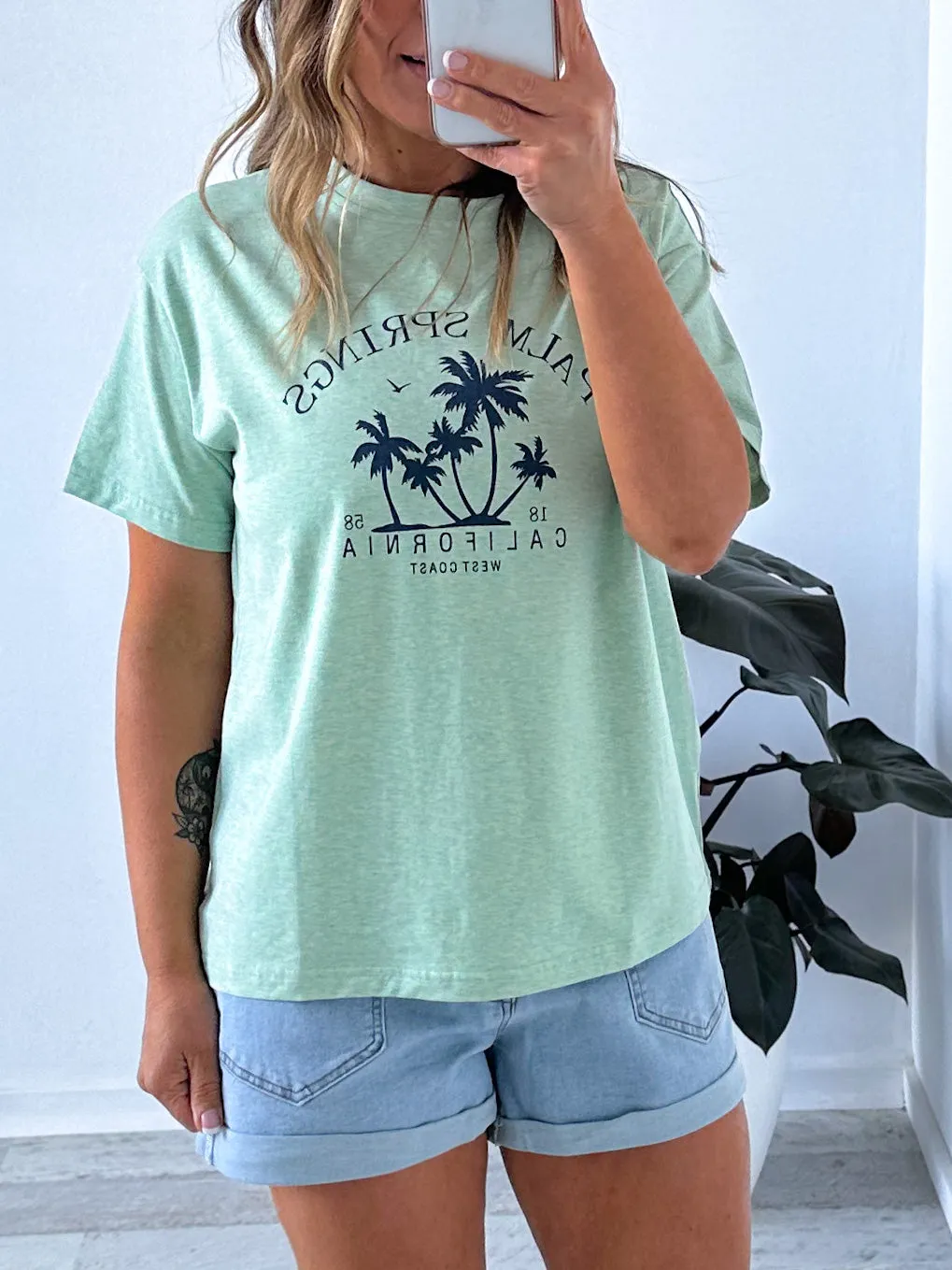 Palm Springs Tee - Green