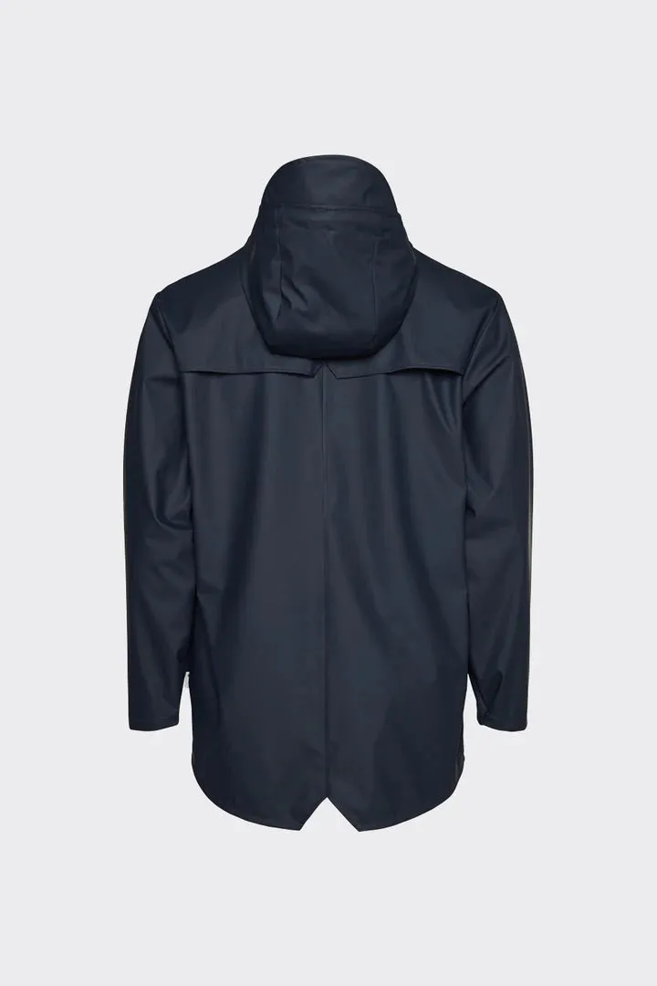 Rains Short Jacket In Navy