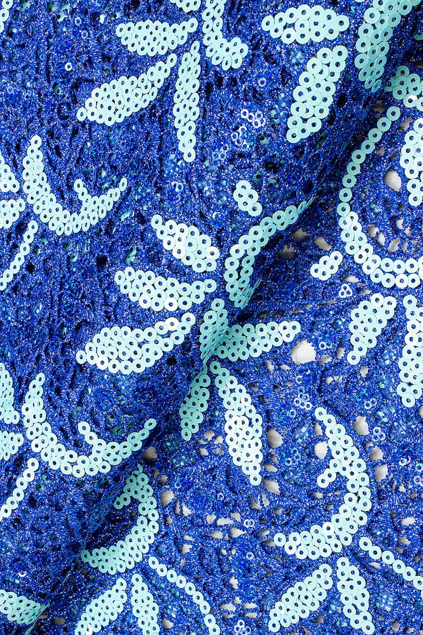 Sequence Lace - SEQ012 - Royal Blue & Aqua