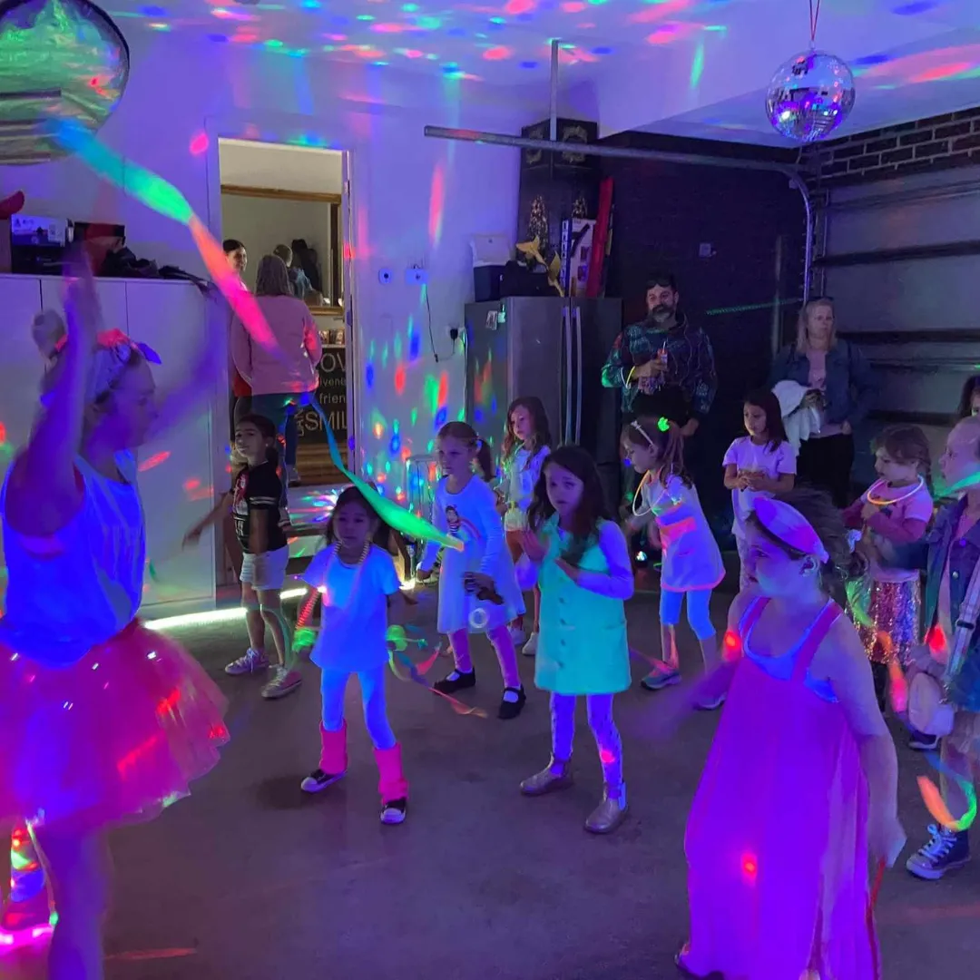 Shake It Kids Glow Birthday Party