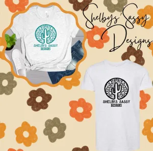 Shelbys Sassy Designs Logo Tee