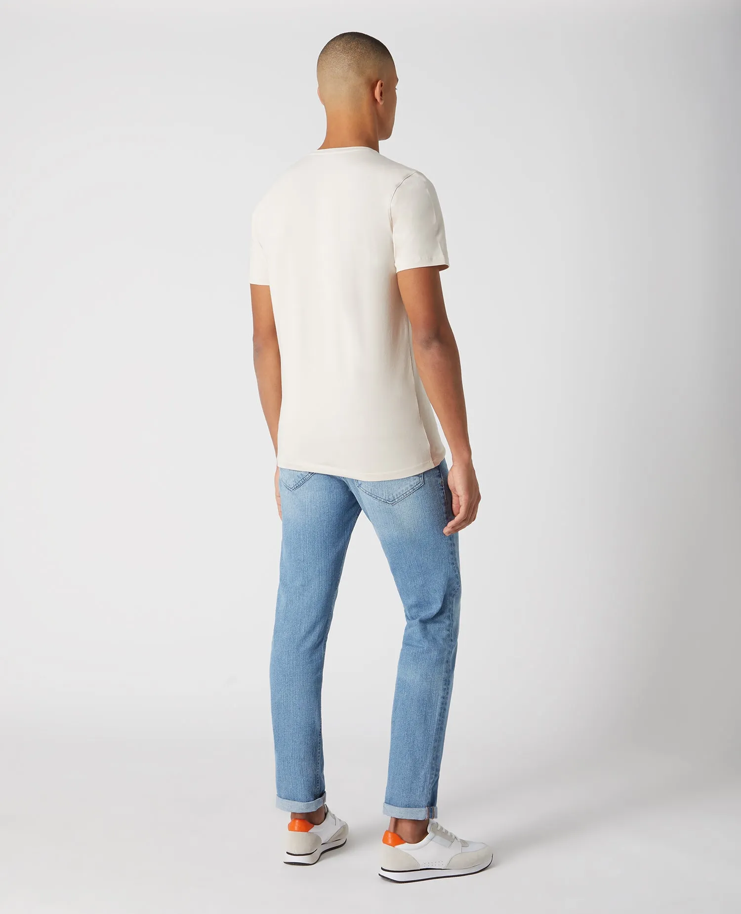 Slim Fit Cotton-Stretch Jeans