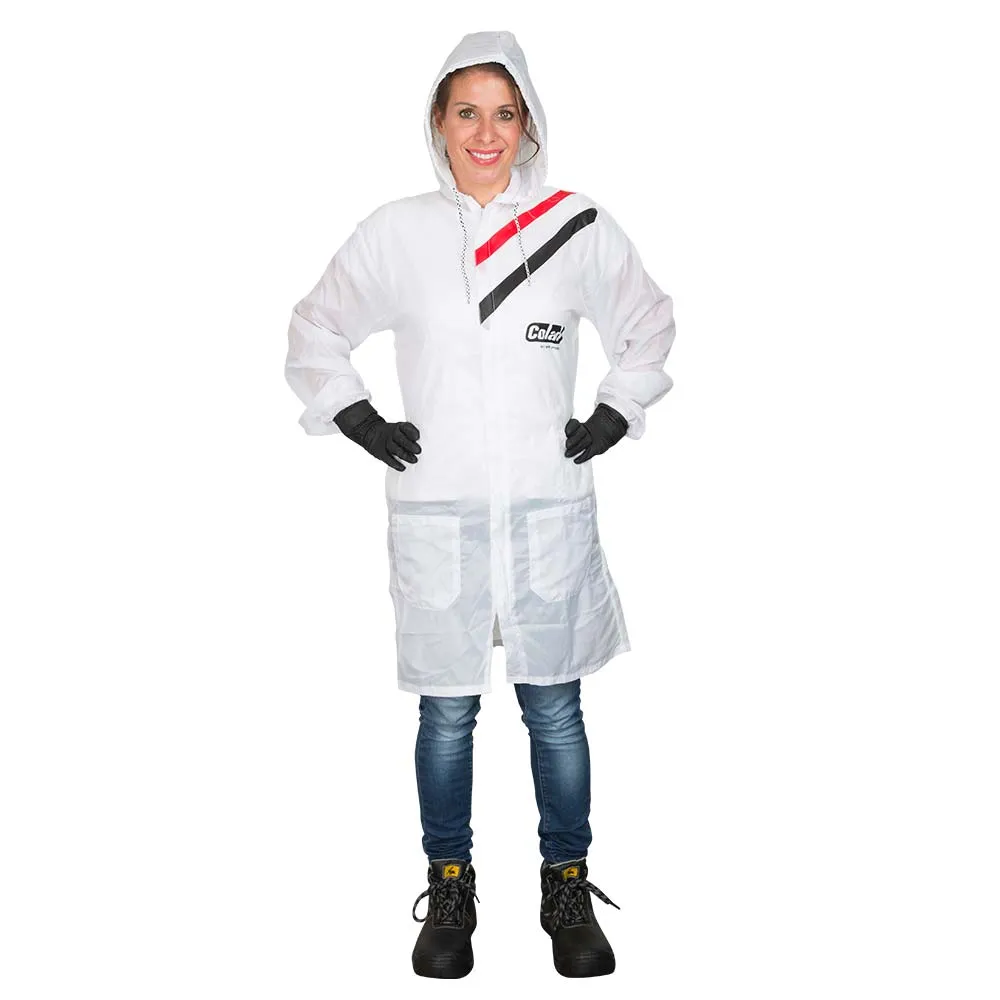 Spraying Lab Coat