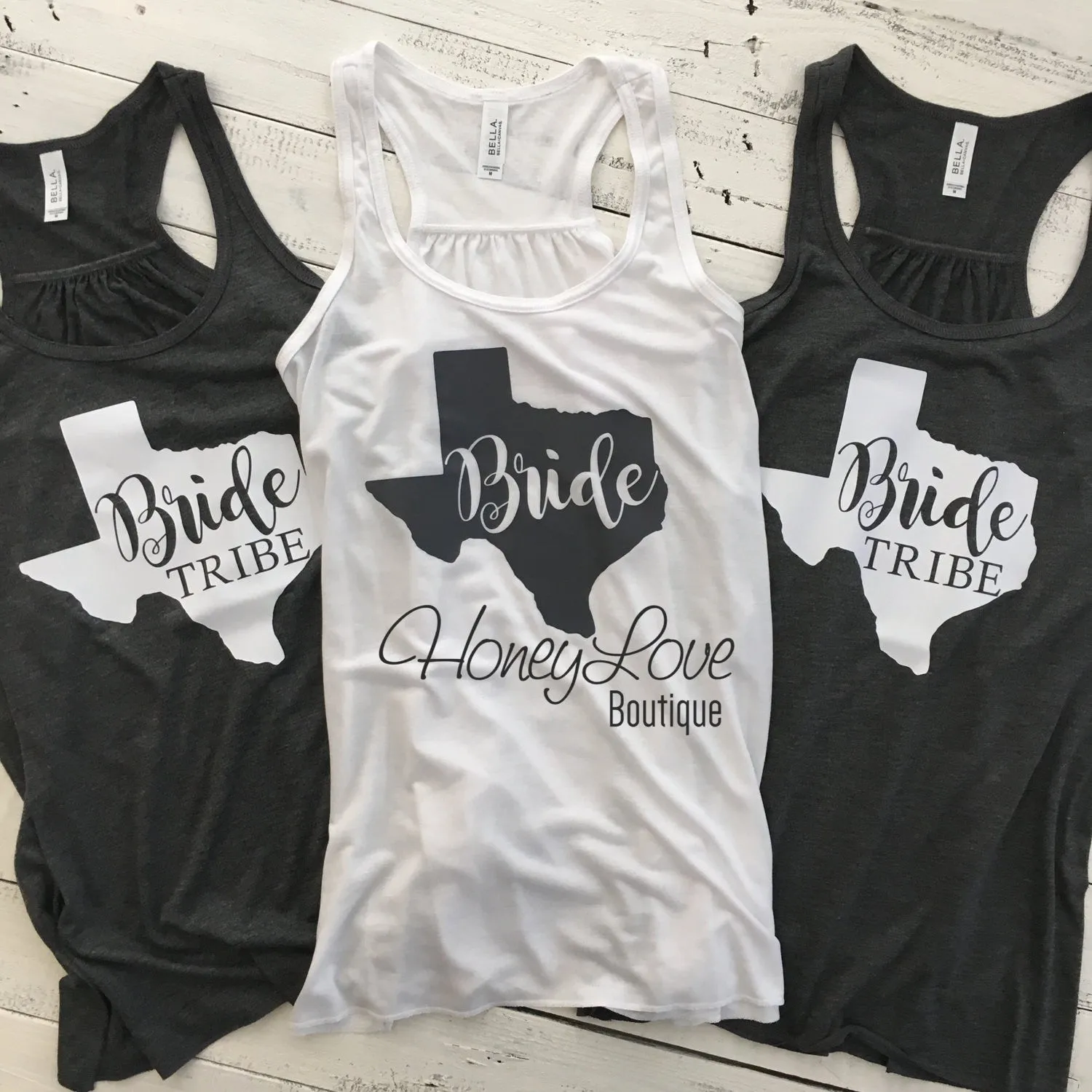 Texas Bride Tribe flowy tank