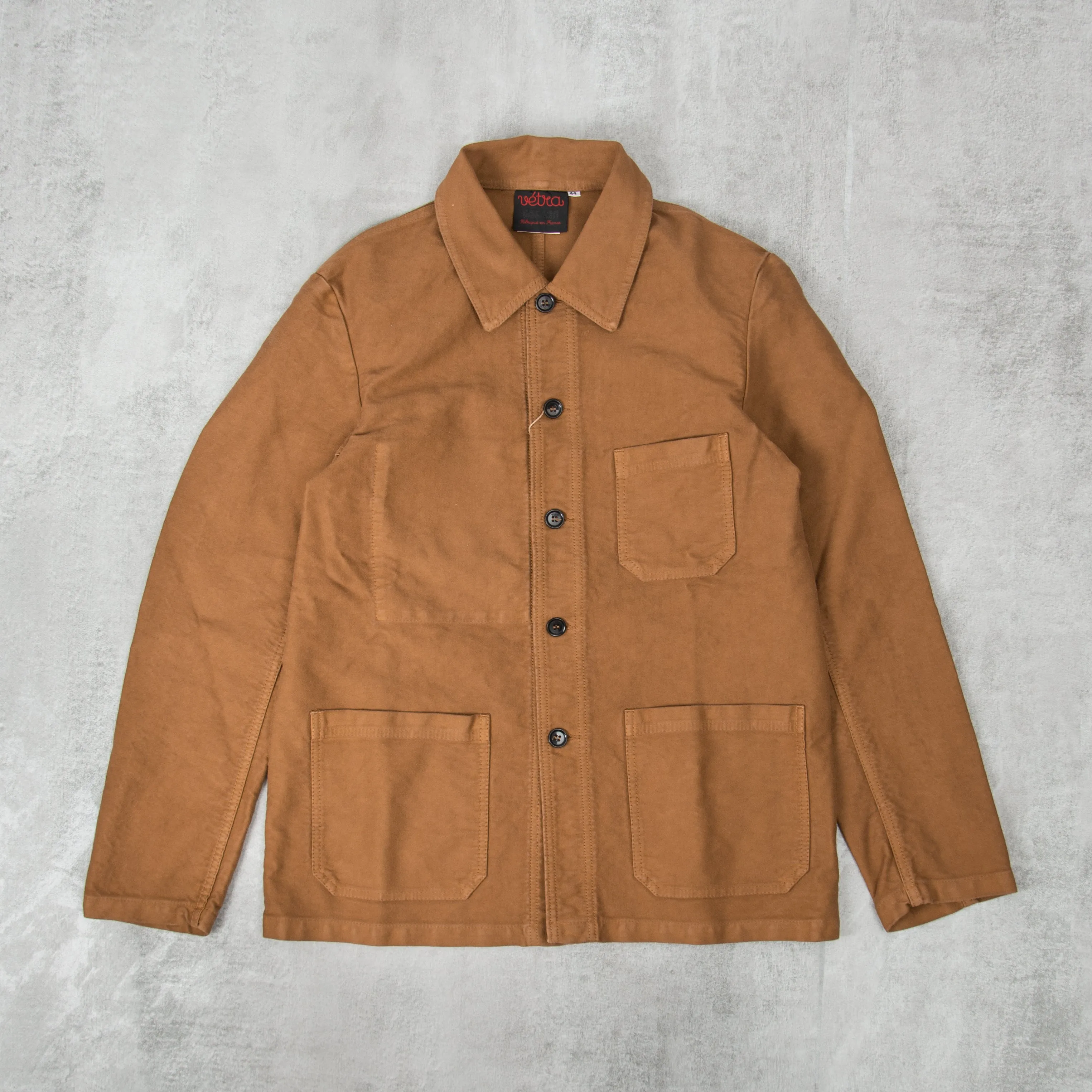 Vetra 5C Durable Moleskin Workwear Jacket in Sandy French Color