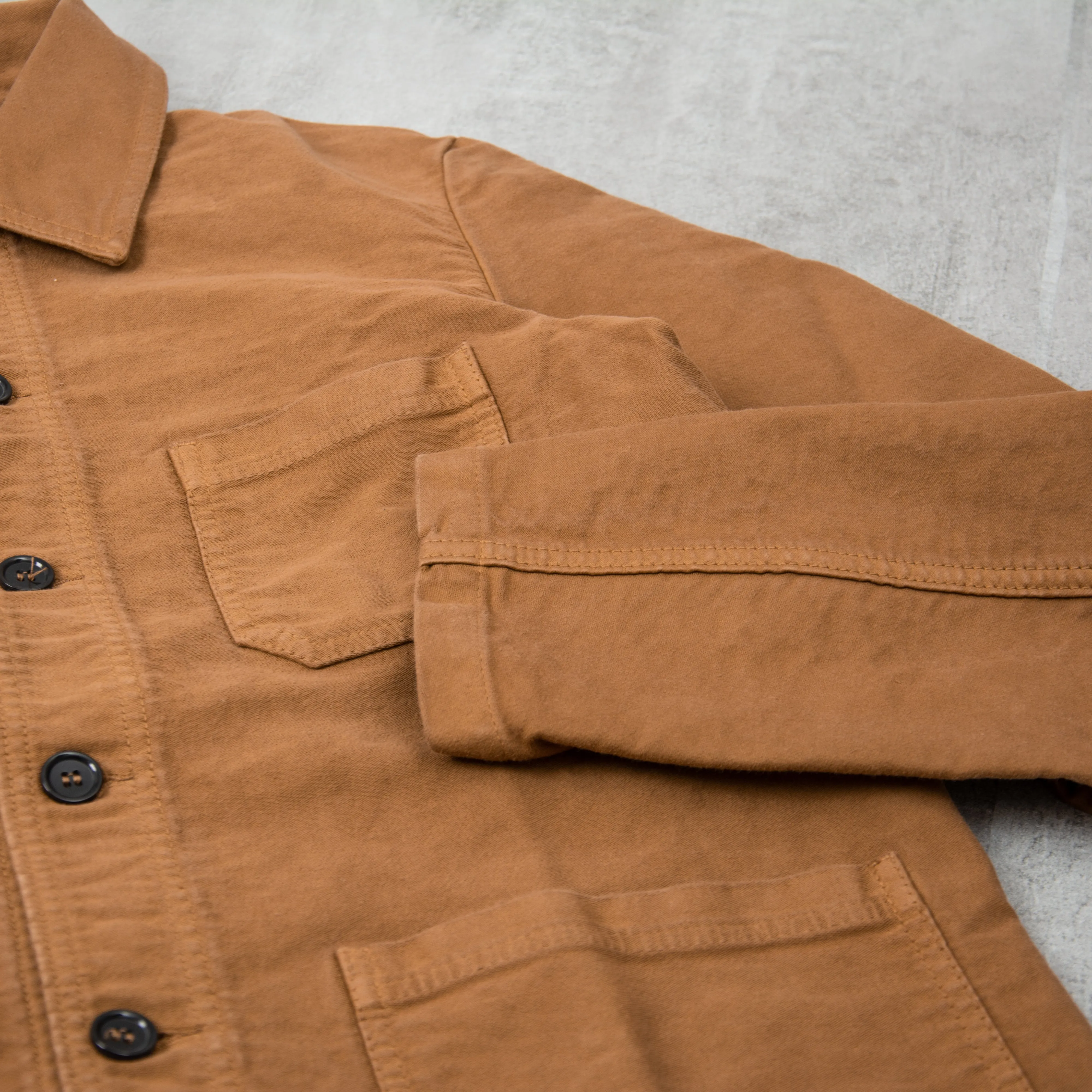 Vetra 5C Durable Moleskin Workwear Jacket in Sandy French Color